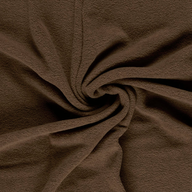 Fleece fabrik Braun 