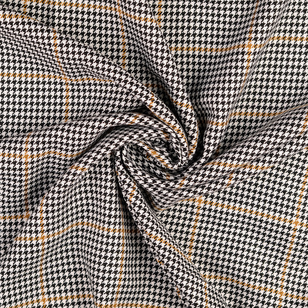 Woven Polyester fabric black 