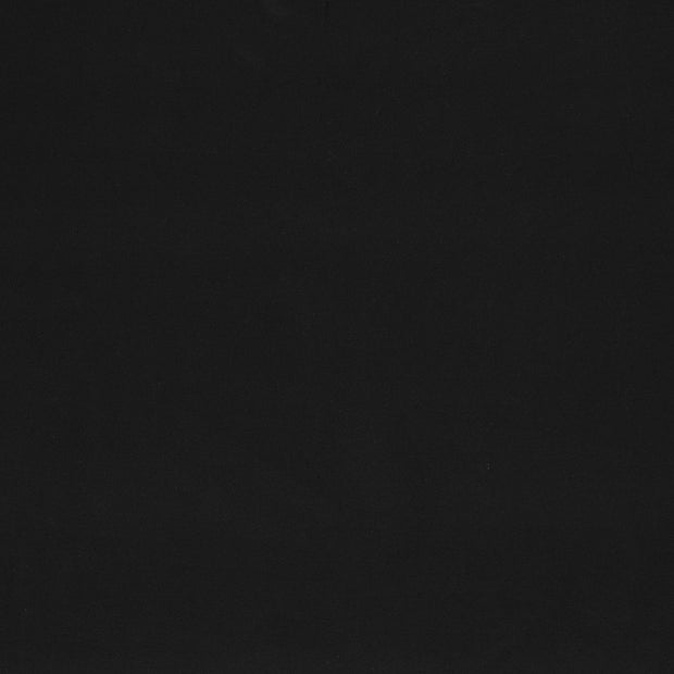 Jersey fabric Black matte 