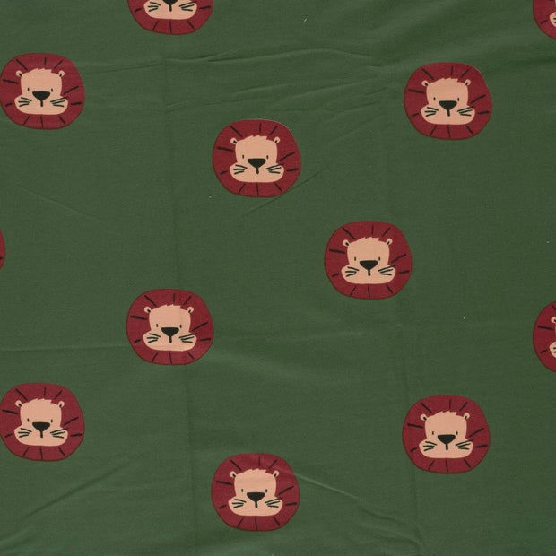 French Terry fabric Dark Green 