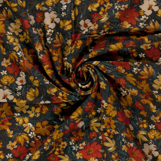 Viscose Nylon Ottoman fabrik Ziegel bedruckt 