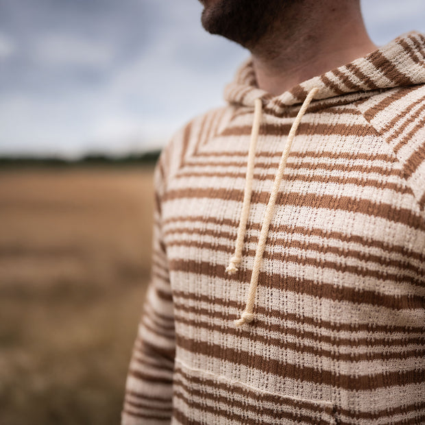 Heavy Knit fabric Stripes 