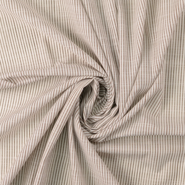Cotton Poplin fabric brown 