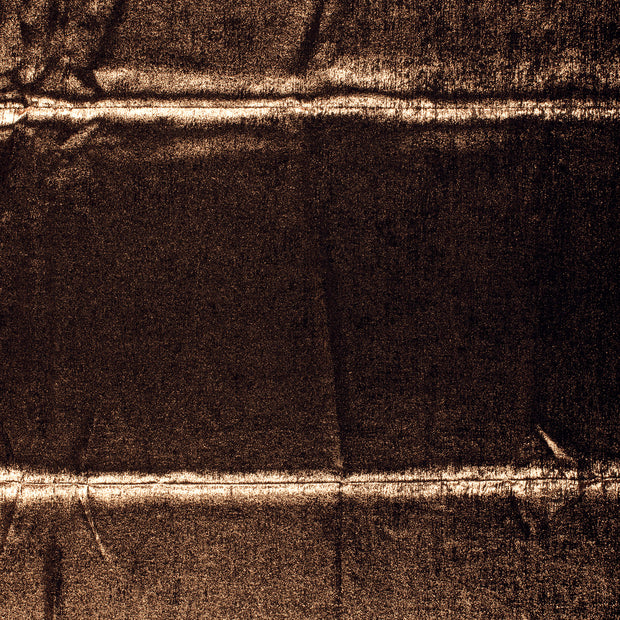 Satin tissu Bronze scintillant 