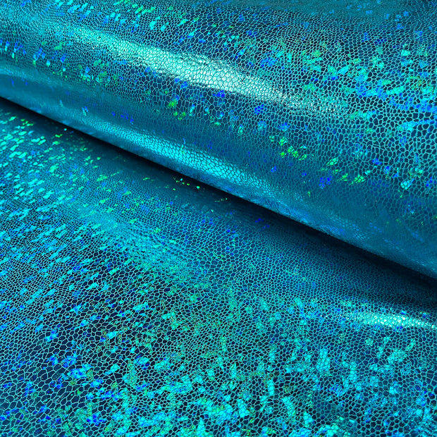 Lamé fabrik Schlangen Aqua