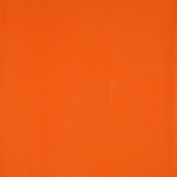 Heavy Knit fabric orange 