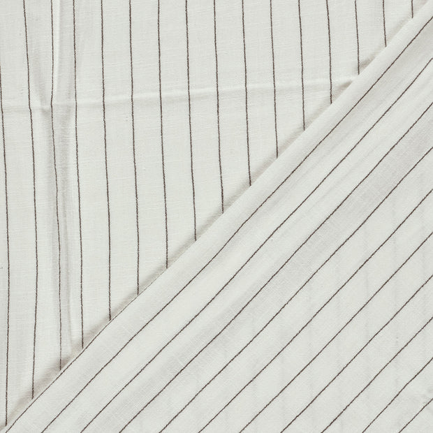 Semi-linen fabric Stripes 