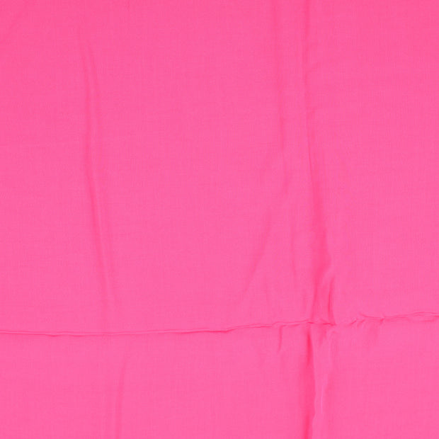 Popeline de Viscose tissu Unicolore Rose