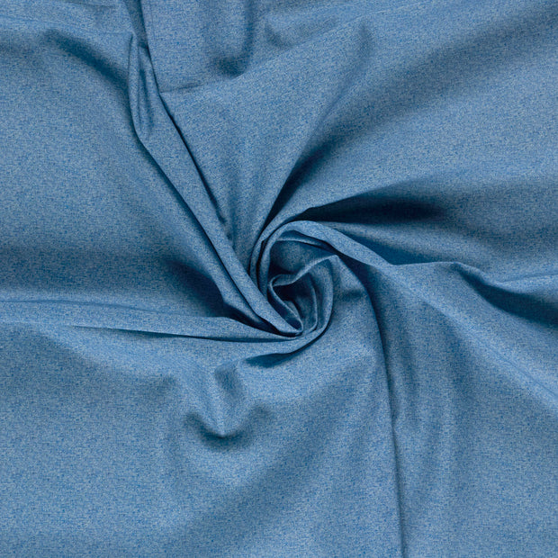 Cretonne fabric Indigo digital printed 