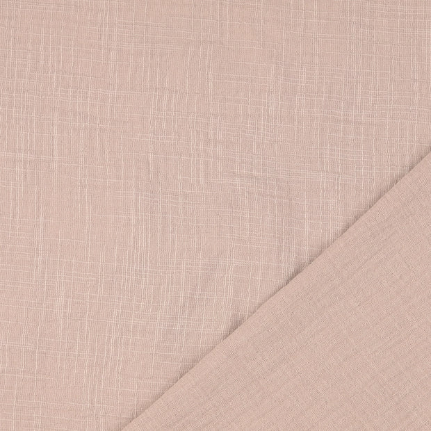 double gaze tissu Unicolore 
