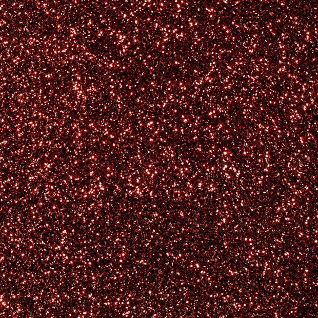 Velours tissu Rouge scintillant 