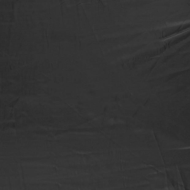 Satin tissu Gris foncé soyeux 