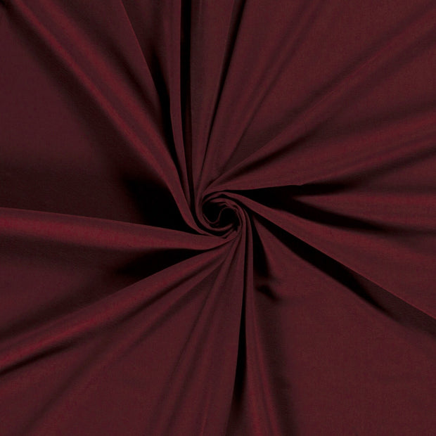 Jersey tissu Bordeaux 