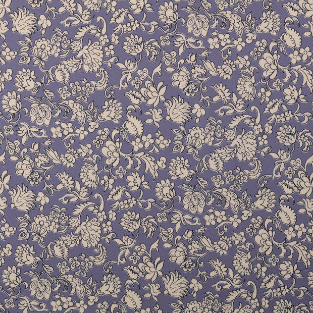 Sergé tissu ornements Indigo