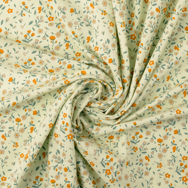 Rib Jersey tissu Jaune 