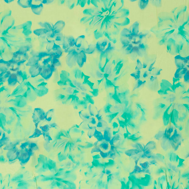 Viscose Satin fabric Mint silk matte 