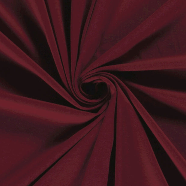 Jersey fabric Unicolour Cherry Red