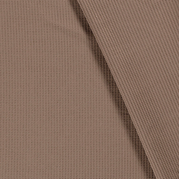 Gauffré Jersey tissu Unicolore 