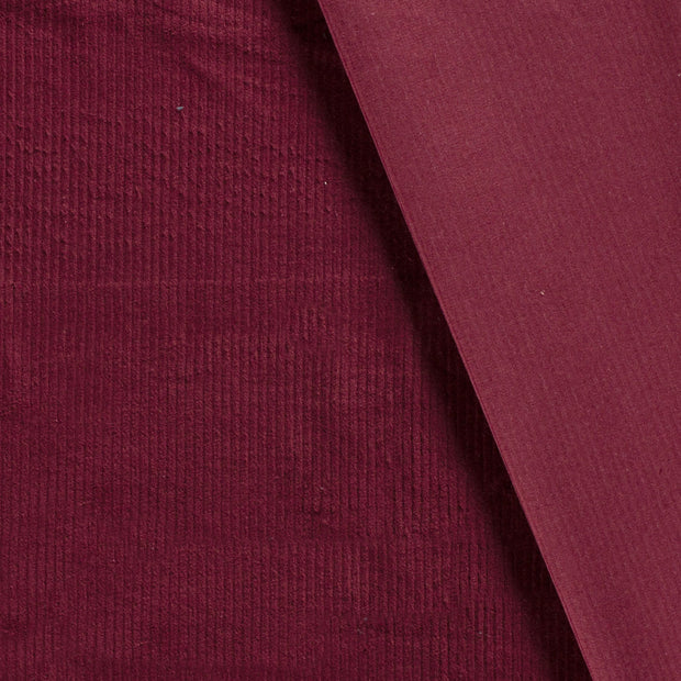 Velours Côtelé Stretch 6w tissu Unicolore 