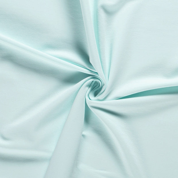 French Terry tissu Unicolore Menthe Glacée