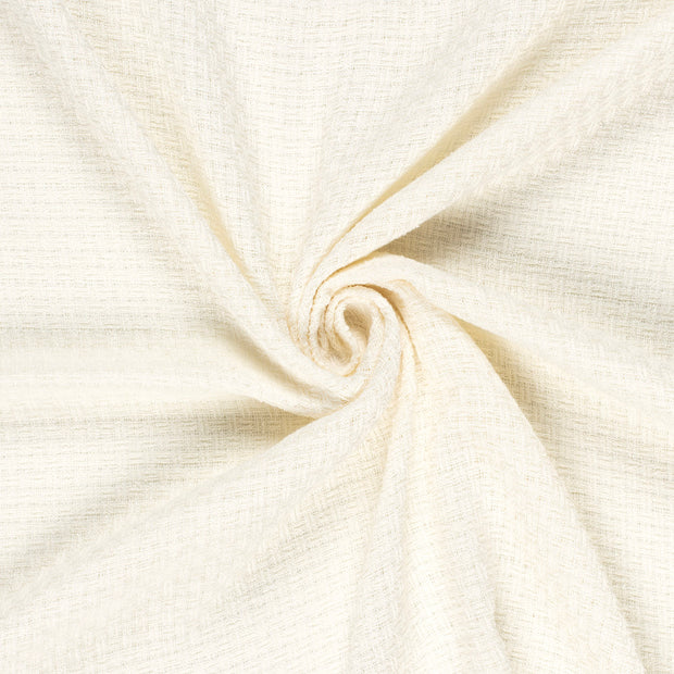 Jacquard tissu Blanc cassé 