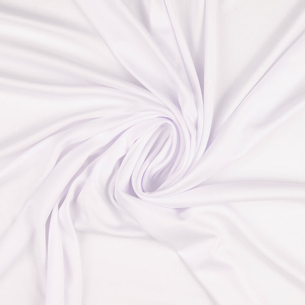 Jersey de Polyester tissu blanc 