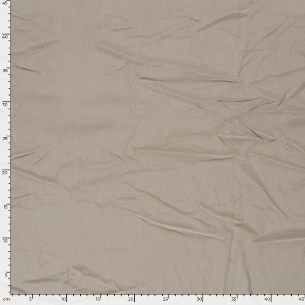 Popeline de Viscose tissu Unicolore Beige