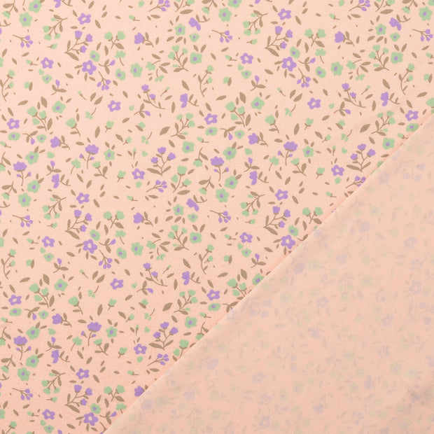 Rib Jersey fabric Pink 