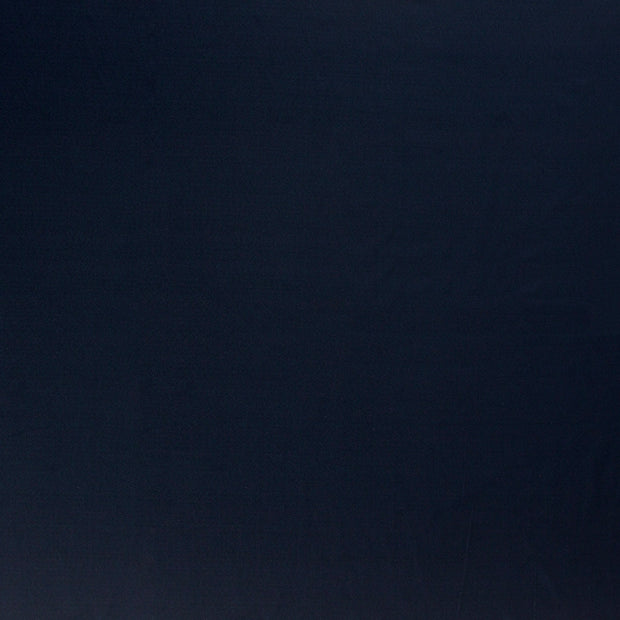 Satin Extensible tissu Bleu Marine brillant 