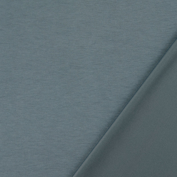 Heavy Knit tissu Indigo peint 