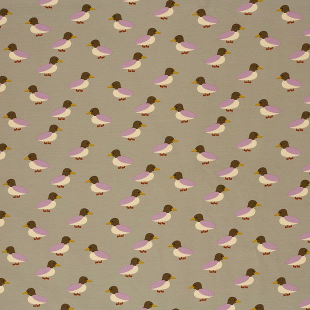 French Terry geraut fabrik Beige 