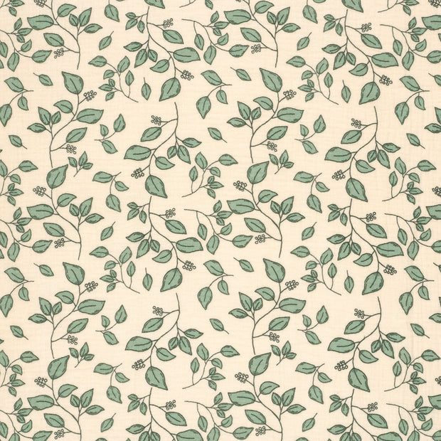 Musselin fabrik Beige matt 