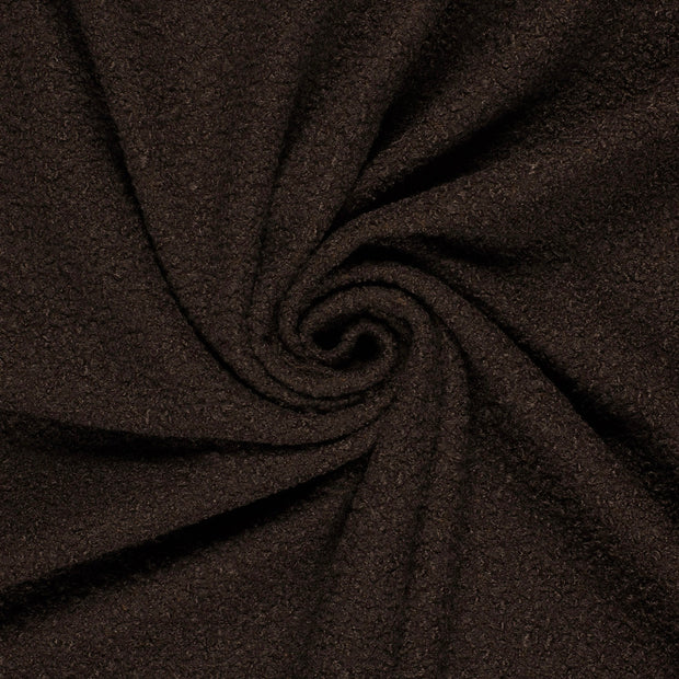 Bouclé tissu Marron 