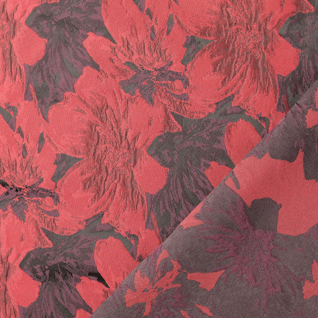 Jacquard tissu Bordeaux jacquard 