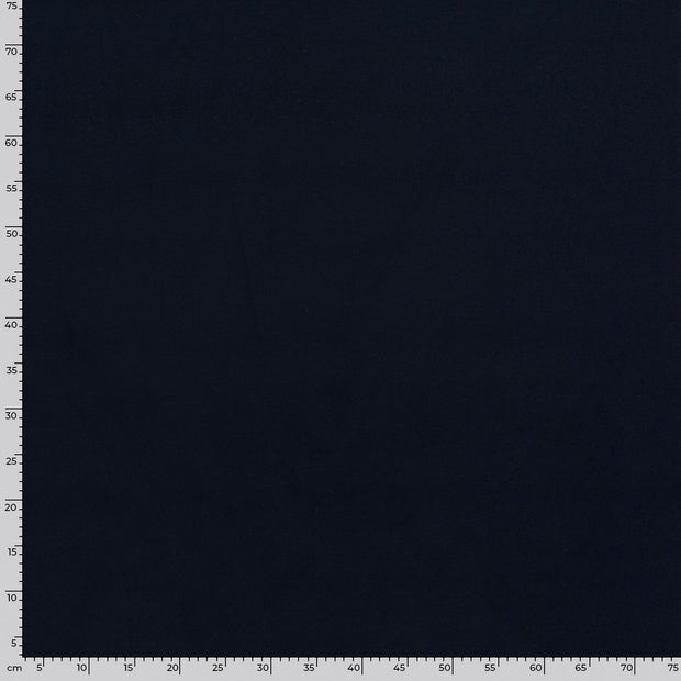 Mantel Wool Touch fabrik Uni Marine