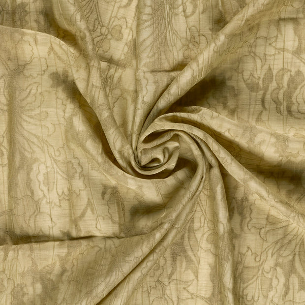  fabric Beige embroidered 