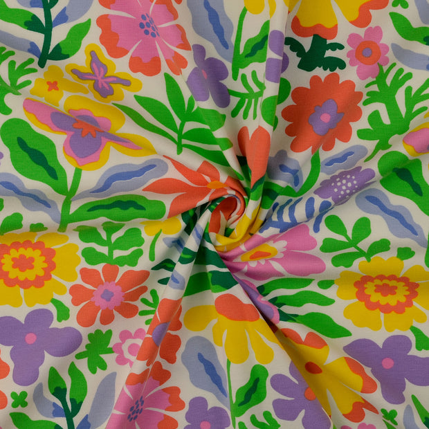 Cotton Jersey fabric White 