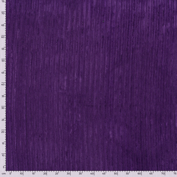 Velours Côtelé 4.5w tissu Unicolore Magenta