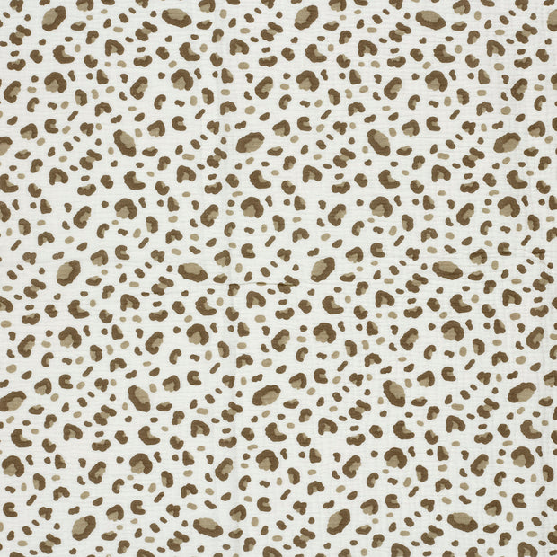 Muslin fabric Off White matte 