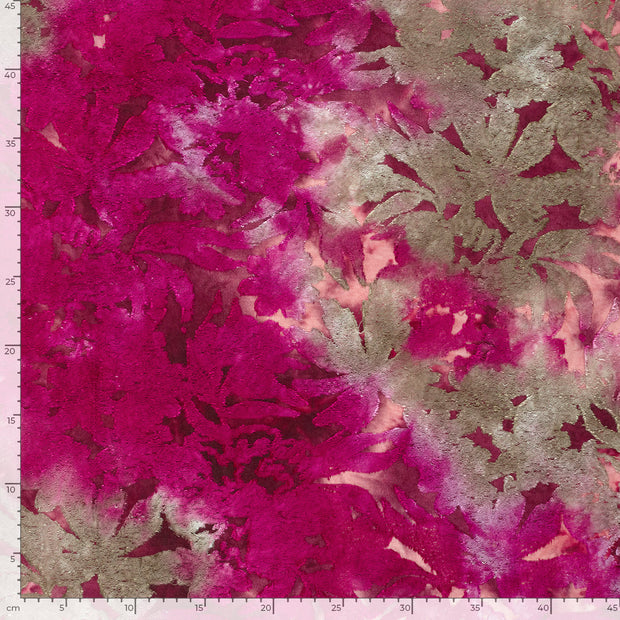 Jacquard fabric Flowers 