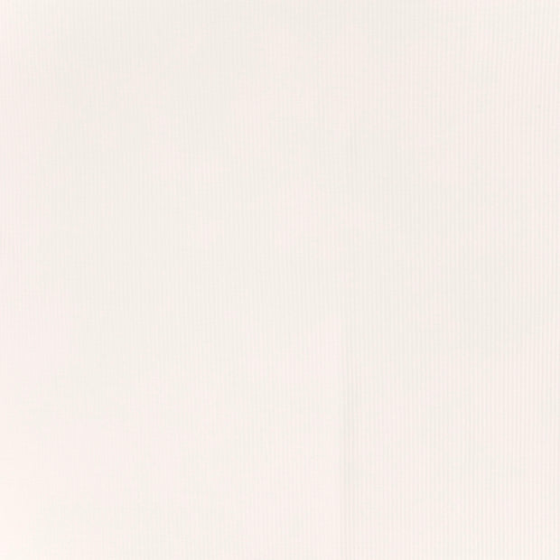 Rib Jersey fabric Ivory soft 