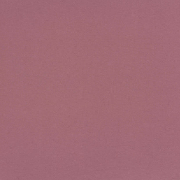 French Terry GOTS organic fabric Mauve matte 