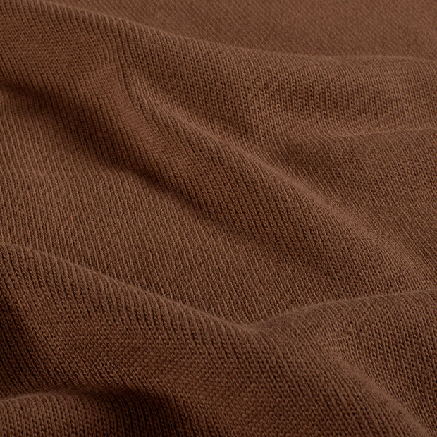 Heavy Knit fabrik Uni Rost
