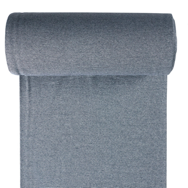 Cuff Material Yarn Dyed fabric Navy matte 