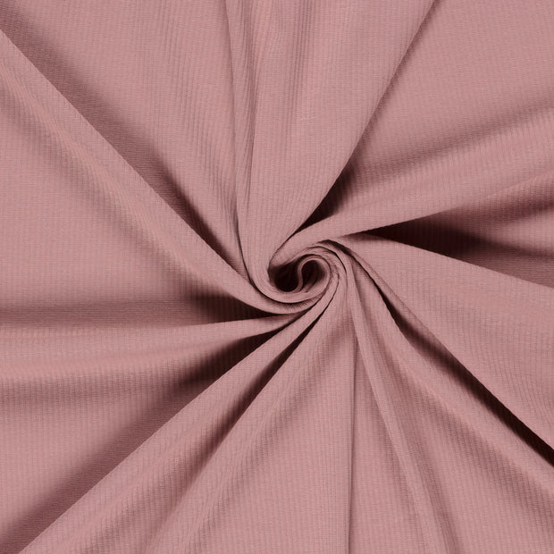 Rib Jersey fabrik Hellmauve 