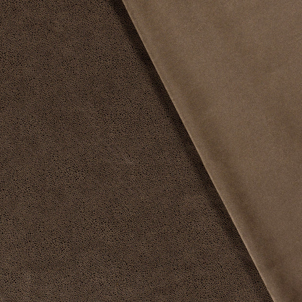 Suede Wildleder-Imitat fabrik Uni Foliendruck 