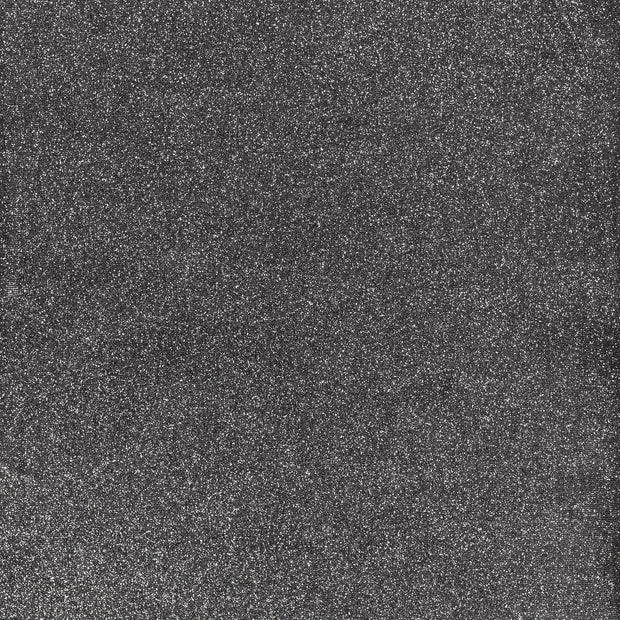 Polyester Jersey fabric Black sparkling 