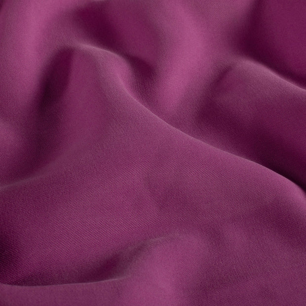 Viscose Twill fabric Unicolour Purple