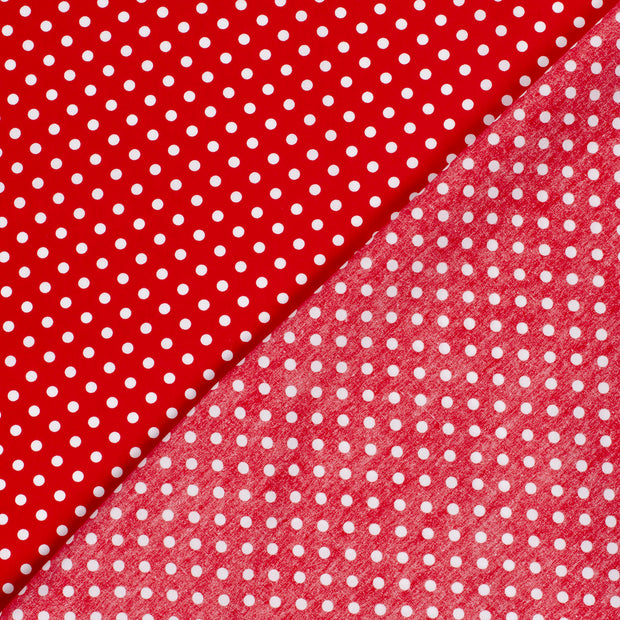 Cotton Poplin fabric Dots printed 