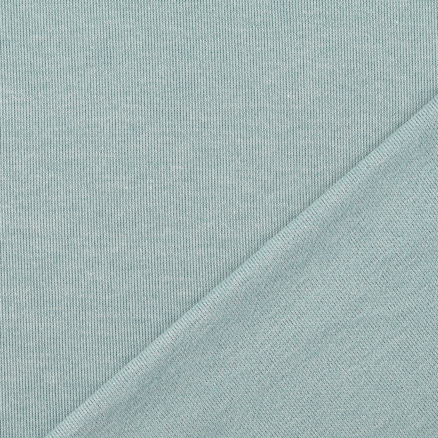 Heavy Knit fabric Dark Mint dyed 